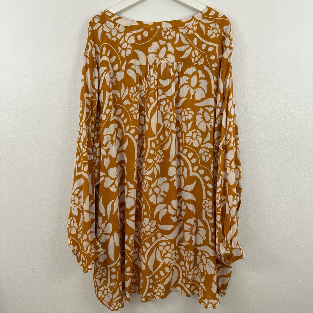 NWT June Vie Floral Print Blouse Women's Size 3X - Picture 2 of 6